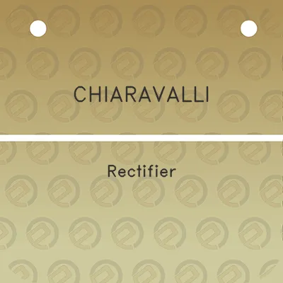 chiaravalli-rectifier