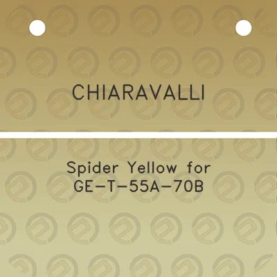 chiaravalli-spider-yellow-for-ge-t-55a-70b