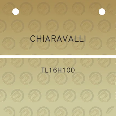 chiaravalli-tl16h100