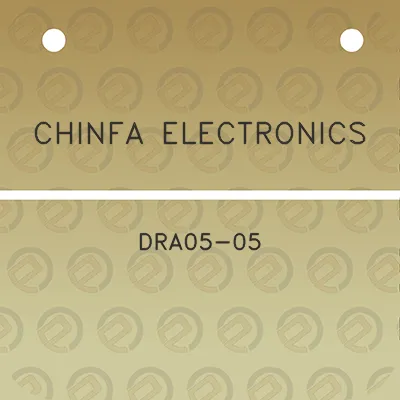 chinfa-electronics-dra05-05