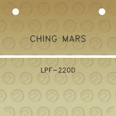 ching-mars-lpf-220d