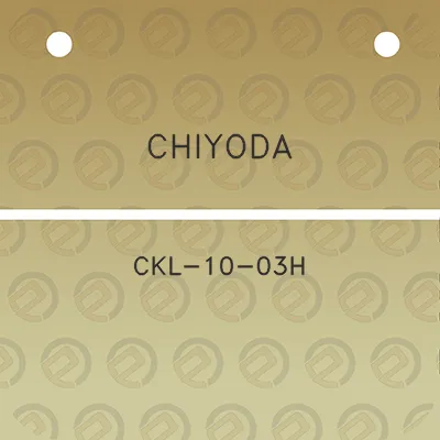 chiyoda-ckl-10-03h