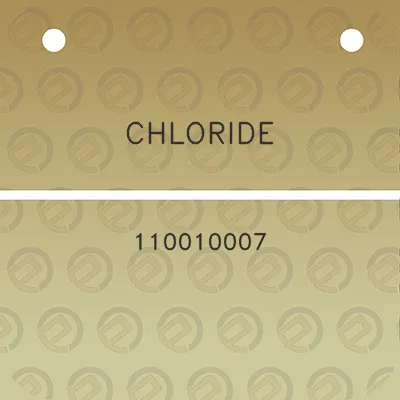 chloride-110010007