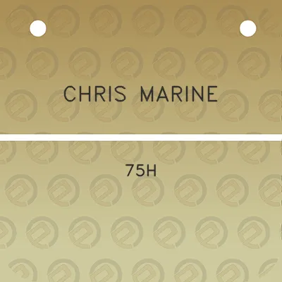 chris-marine-75h