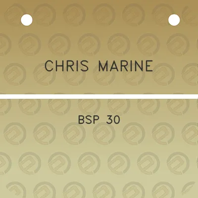 chris-marine-bsp-30