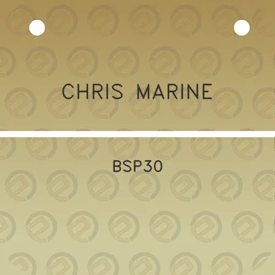 chris-marine-bsp30