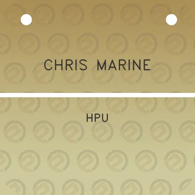 chris-marine-hpu