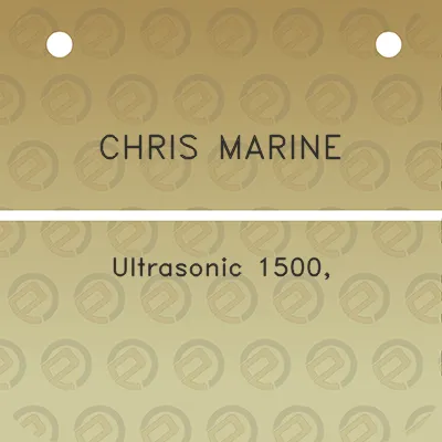 chris-marine-ultrasonic-1500