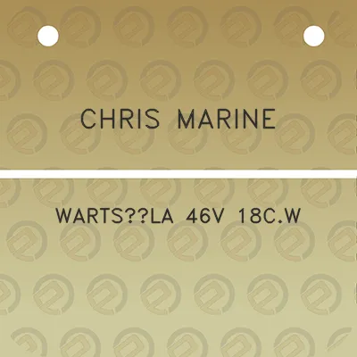 chris-marine-wartsila-46v-18cw