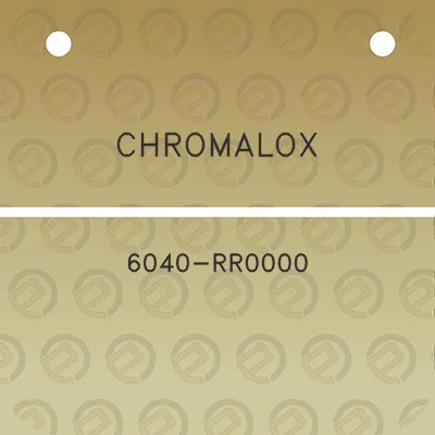 chromalox-6040-rr0000