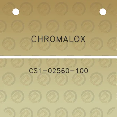 chromalox-cs1-02560-100