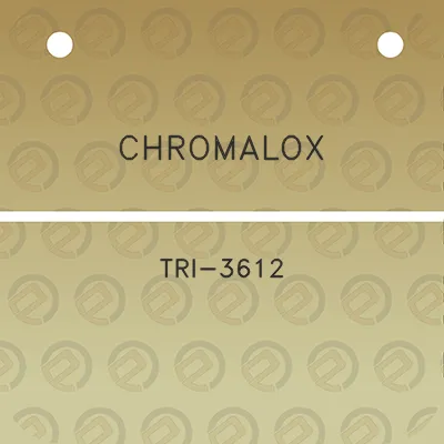 chromalox-tri-3612