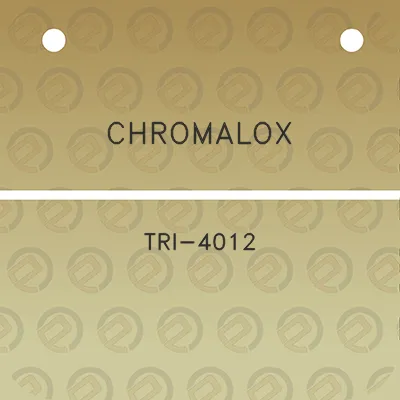 chromalox-tri-4012