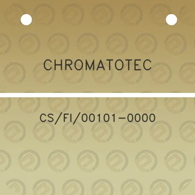 chromatotec-csfi00101-0000