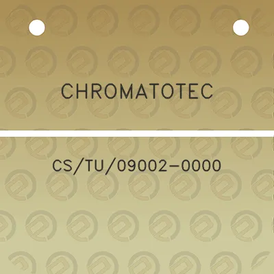 chromatotec-cstu09002-0000