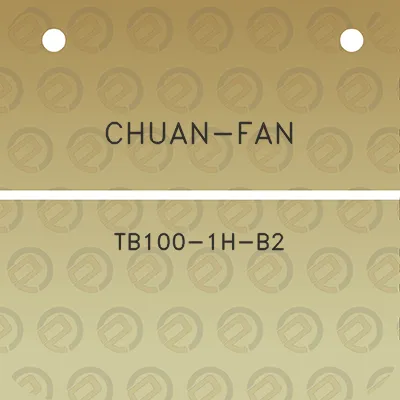 chuan-fan-tb100-1h-b2