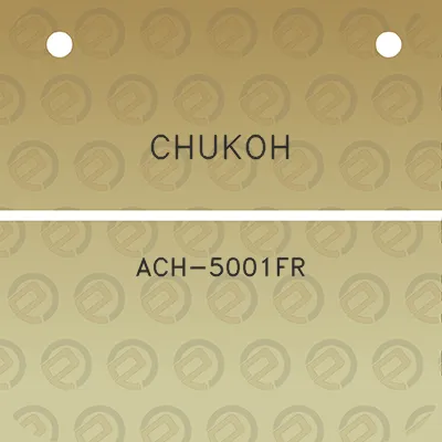 chukoh-ach-5001fr