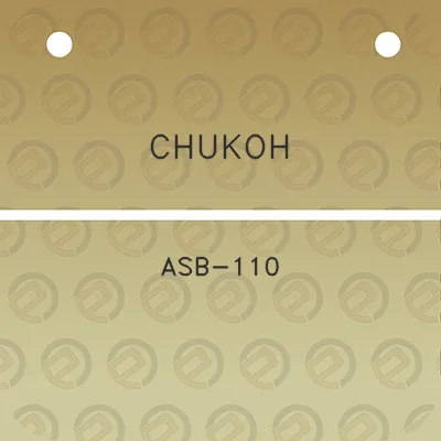 chukoh-asb-110