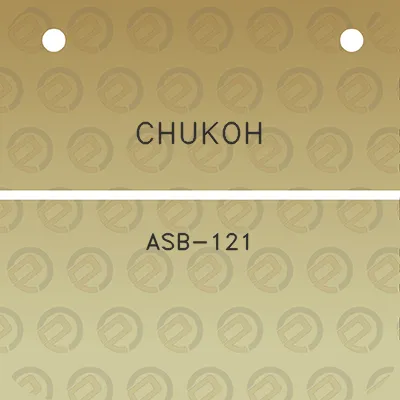 chukoh-asb-121