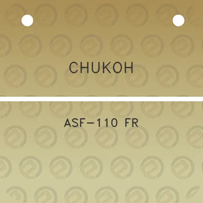 chukoh-asf-110-fr