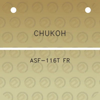 chukoh-asf-116t-fr