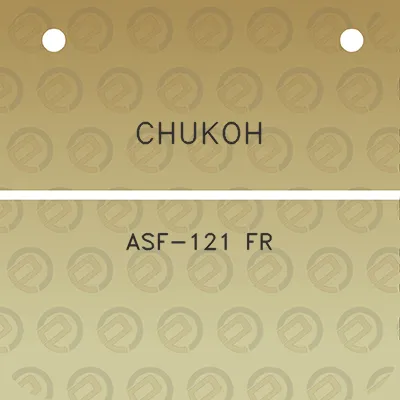 chukoh-asf-121-fr