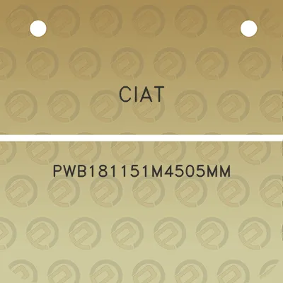 ciat-pwb181151m4505mm