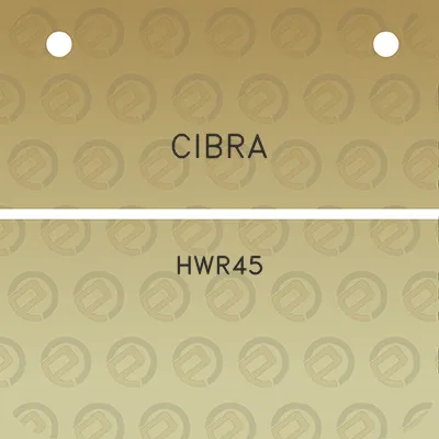 cibra-hwr45