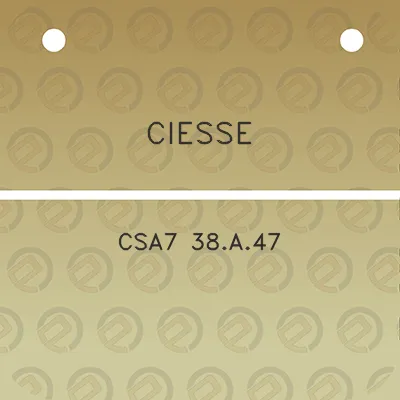 ciesse-csa7-38a47