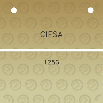 cifsa-125g