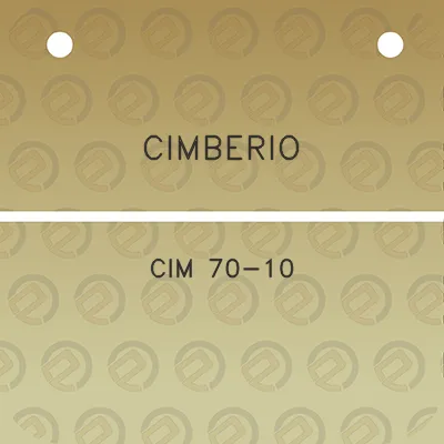 cimberio-cim-70-10