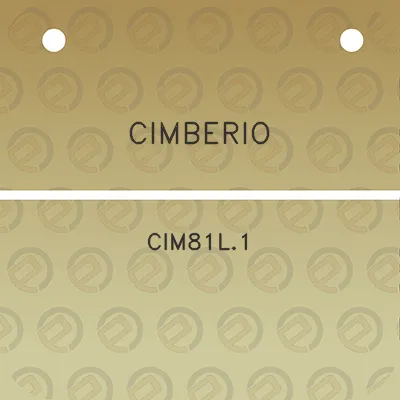 cimberio-cim81l1