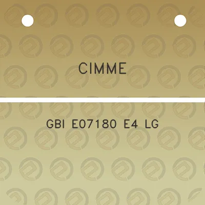 cimme-gbi-e07180-e4-lg