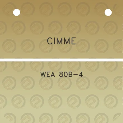 cimme-wea-80b-4