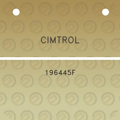 cimtrol-196445f