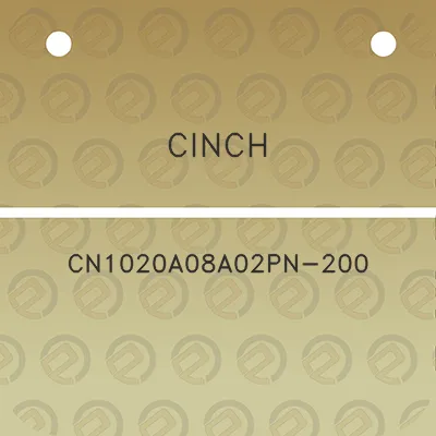 cinch-cn1020a08a02pn-200