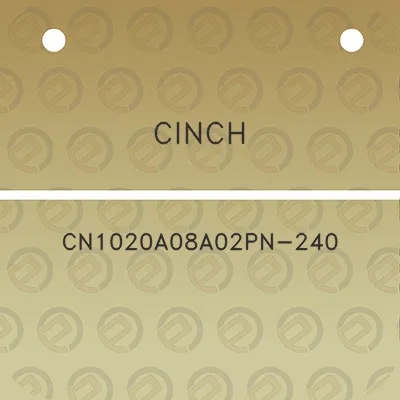 cinch-cn1020a08a02pn-240