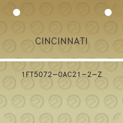 cincinnati-1ft5072-0ac21-2-z