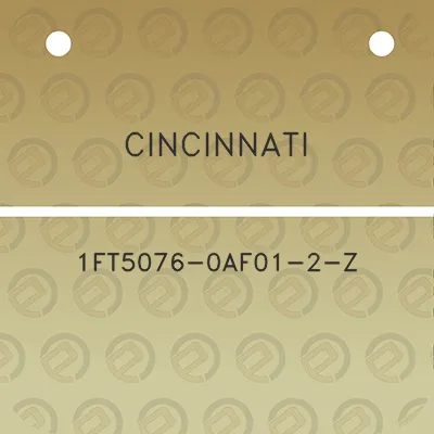 cincinnati-1ft5076-0af01-2-z