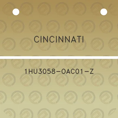 cincinnati-1hu3058-oac01-z