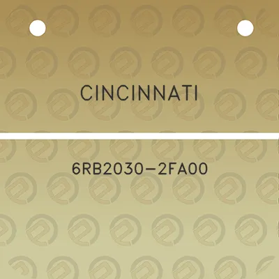 cincinnati-6rb2030-2fa00