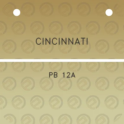 cincinnati-pb-12a