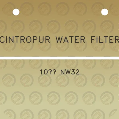 cintropur-water-filter-10-nw32