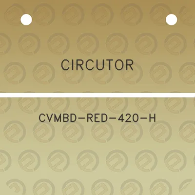 circutor-cvmbd-red-420-h