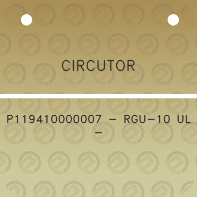 circutor-p119410000007-rgu-10-ul