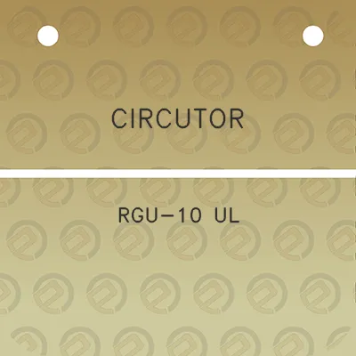 circutor-rgu-10-ul