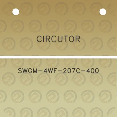 circutor-swgm-4wf-207c-400