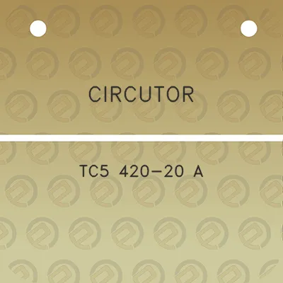 circutor-tc5-420-20-a