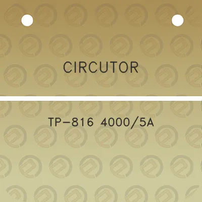 circutor-tp-816-40005a