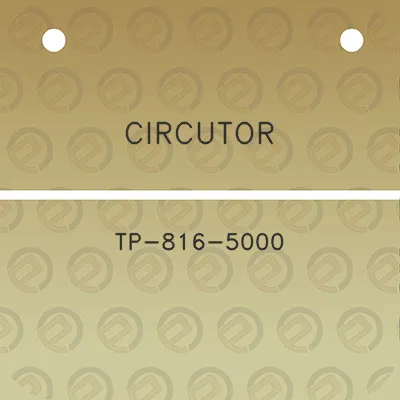 circutor-tp-816-5000